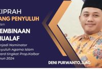 Deni Purwanto, S.Ag, nominator Penyuluh Agama Islam Award Tahun 2024 Kategori Pendampingan Kelompok Rentan.