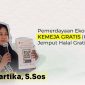 Dewi Sartika, S.Sos: Perempuan penuh dedikasi, Penyuluh Agama Islam Fungsional Kemenag Kabupaten Kepahiang yang aktif sebagai Pendamping Proses Produk Halal yang membawa UMKM Kepahiang Go Internasional.