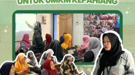 Dewi Sartika, S.Sos: Perempuan penuh dedikasi, Penyuluh Agama Islam Fungsional Kemenag Kabupaten Kepahiang yang aktif sebagai Pendamping Proses Produk Halal yang membawa UMKM Kepahiang Go Internasional.