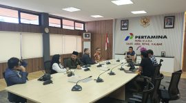 Kunjungan Komisi Informasi Provinsi Kalbar ke Kantor Cabang PT. Pertamina Kalimantan Barat. Jumat, (14/03/2025).