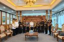 Gubernur Kalimantan Barat, Ria Norsan menerima kunjungan audiensi dari jajaran Pengurus Kwartir Daerah (Kwarda) Gerakan Pramuka Kalimantan Barat di ruang kerja Kantor Gubernur pada Rabu, 29 April 2026.