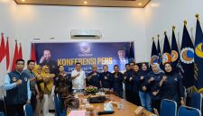Dewan Pimpinan Wilayah (DPW) Partai NasDem Provinsi Kalimantan Barat menerima kunjungan resmi dari Badan Pengawas Pemilu (Bawaslu) Provinsi Kalimantan Barat,Kamis 30 April 2026.
