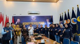 Dewan Pimpinan Wilayah (DPW) Partai NasDem Provinsi Kalimantan Barat menerima kunjungan resmi dari Badan Pengawas Pemilu (Bawaslu) Provinsi Kalimantan Barat,Kamis 30 April 2026.
