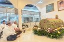 Syarief Abdullah Alkadrie saat ziarah ke makam Habib Amin bin Muhsin Alhinduan di Pondok Pesantren Makarimul Akhlak, Singkawang, Sabtu 2 Mei 2026.
