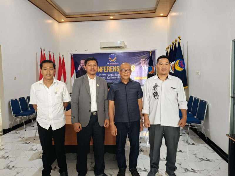 Anggota DPR RI Daerah Pemilihan (Dapil) Kalimantan Barat I sekaligus Wakil Ketua Banggar DPR RI, H. Syarief Abdullah Alkadrie, S.H., M.H., menerima kunjungan silaturahmi Rektor Universitas Nahdlatul Ulama (UNU) Kalimantan Barat, Prof. Dr. Sukino, M.Ag., beserta jajaran. Pertemuan ini berlangsung hangat di Sekretariat DPW NasDem Kalbar yang juga berfungsi sebagai Rumah Aspirasi, Senin (4/5/2026).