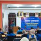 Anggota DPR RI, H. Syarief Abdullah Alkadrie, S.H., M.H., dalam pengarahannya memberikan wawasan kebangsaan yang diselenggarakan oleh Pengurus Koordinator Cabang (PKC) Pergerakan Mahasiswa Islam Indonesia (PMII) Kalimantan Barat di Aula Disporapar Provinsi Kalimantan Barat pada Jumat, 8 Mei 2026.

