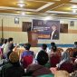 Anggota DPR RI, H. Syarief Abdullah Alkadrie, S.H., M.H., dalam pengarahannya memberikan wawasan kebangsaan yang diselenggarakan oleh Pengurus Koordinator Cabang (PKC) Pergerakan Mahasiswa Islam Indonesia (PMII) Kalimantan Barat