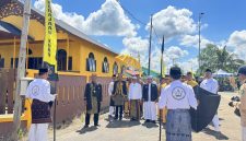 Poto : Syarief Abdullah Bersama Raja Kubu dalam peringatan Haul Agung Raja Kubu ke-238 yang digelar di Desa Kubu, Kabupaten Kubu Raya.