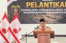 Dok : Ketua Kwartir Daerah (Kwarda) Gerakan Pramuka Kalimantan Barat, Syarief Abdullah Alkadrie, saat melakukan sambutan dan Arahan kepada Pengurus Pramuka Kalimantan Barat 
