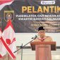 Dok : Ketua Kwartir Daerah (Kwarda) Gerakan Pramuka Kalimantan Barat, Syarief Abdullah Alkadrie, saat melakukan sambutan dan Arahan kepada Pengurus Pramuka Kalimantan Barat 
