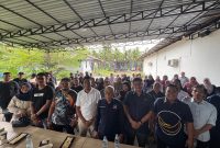 Syarief Abdullah Alkadrie, Melakukan prosesi poto bersama jajaran pengurus Korps Alumni Himpunan Mahasiswa Islam (KAHMI) Kabupaten Kayong Utara dan masyarakat.