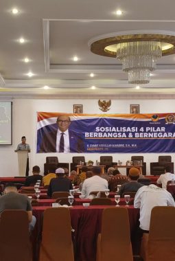 Anggota MPR RI Syarif Abdullah Sosialisasi 4 Pilar dan Bedah Buku Bersama Rabithah Alawiyah
